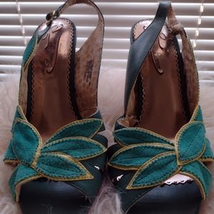 Poetic License Peacock Shoe